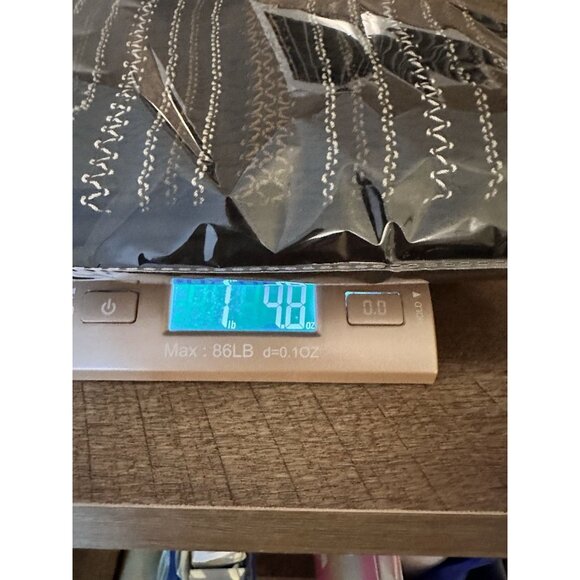 NWOT Old Navy 4X Puff Sleeve Midi Dress Black Smocked with Pockets - Picture 13 of 13